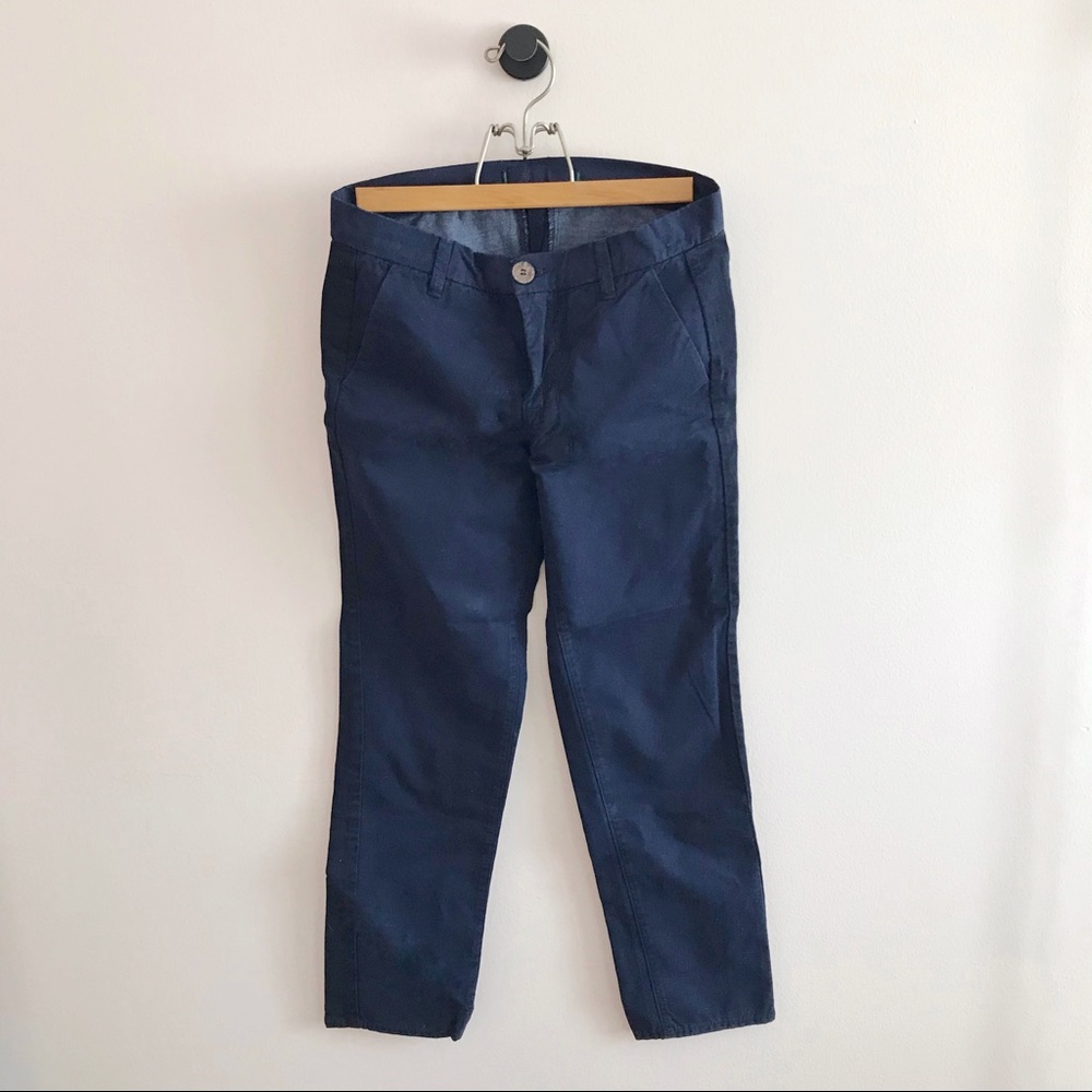 J Brand Avery Chino w/ tuxedo stripe - Navy